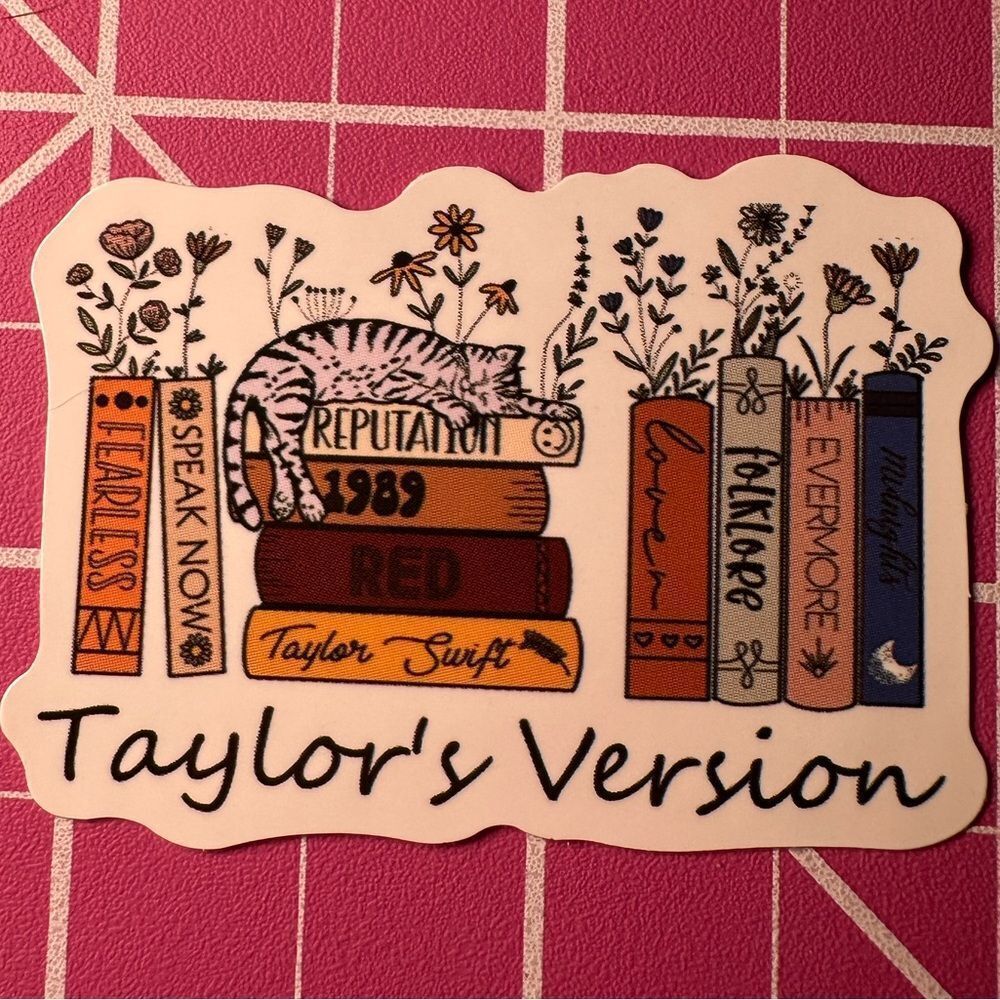 💜13/$13 +Bundle Sticker Sale | MUSIC Taylor Swift Waterproof Sticker